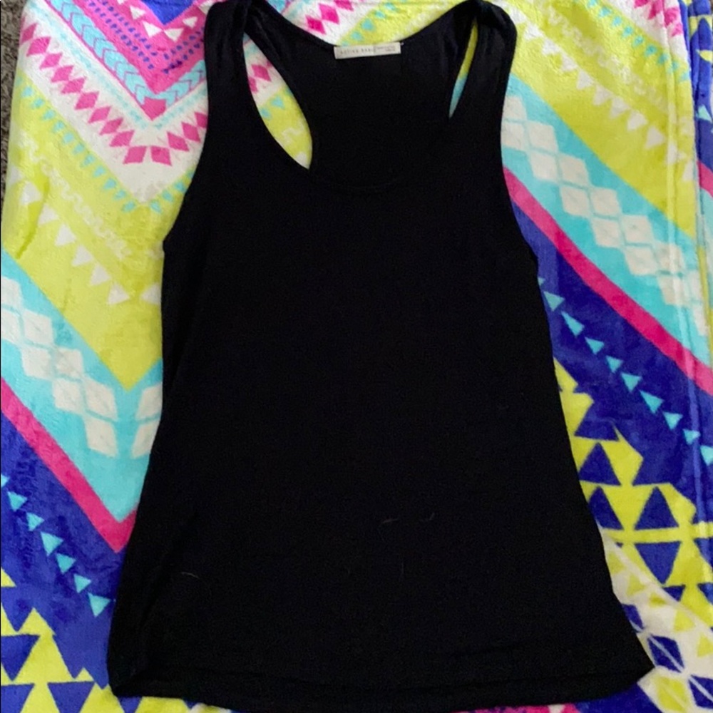 Black tank top